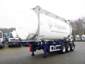 M & G 3-axle container trailer 20-30 ft