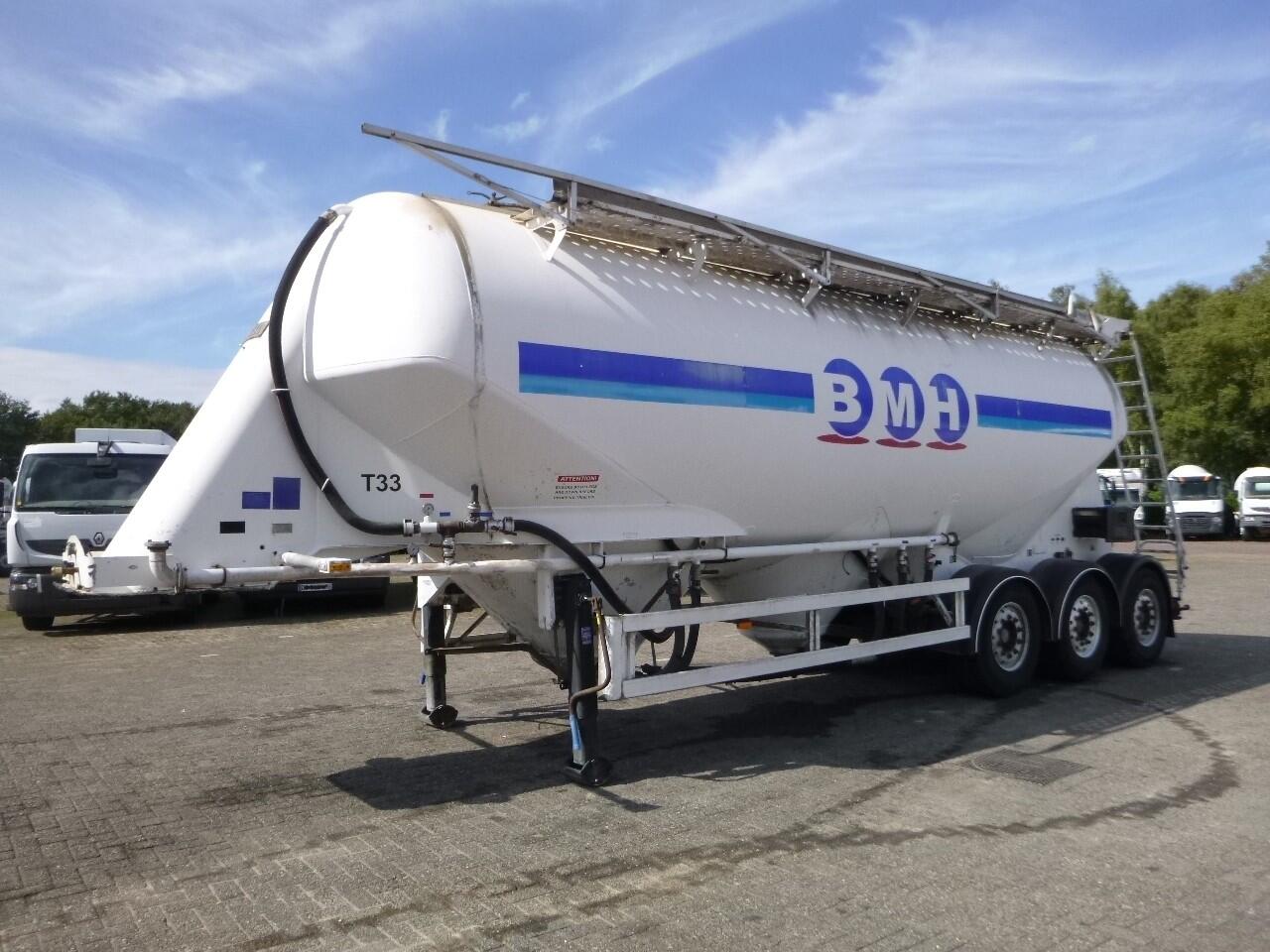 Heil / ZVVZ Powder tank alu 40 m3 / 1 comp | Tankoplegger | Tankoplegger Poeder / bulk