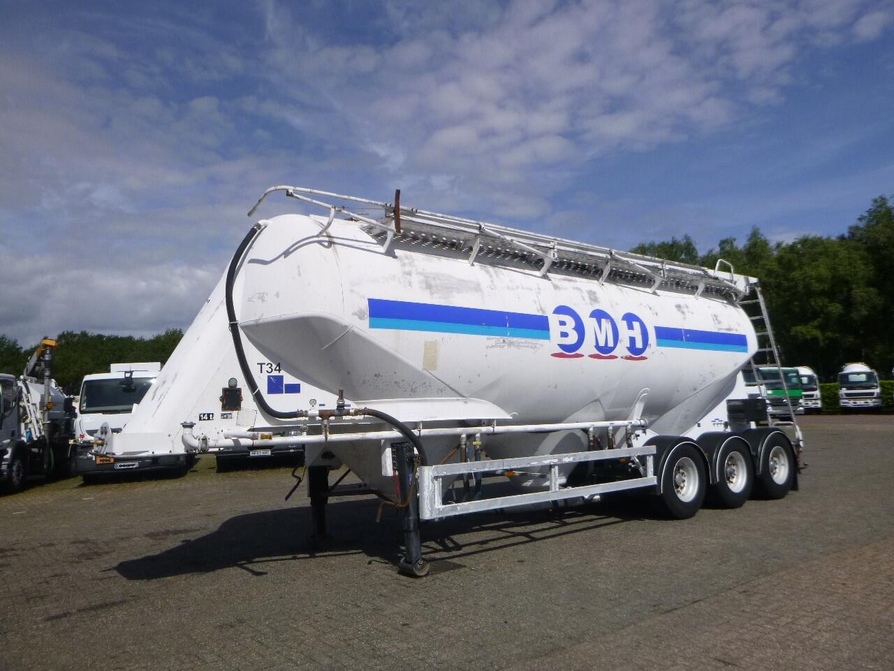 ZVVZ Powder tank alu 40 m3 / 1 comp | Tankoplegger | Tankoplegger Poeder / bulk