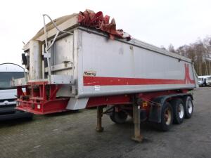 Meierling Tipper trailer alu 21 m3 + tarpaulin