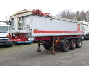 Meierling Tipper trailer alu 21 m3 + tarpaulin