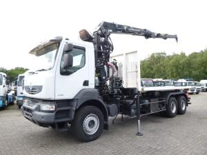 Renault Kerax 440 dxi 6x4 + Hiab 1620Z 80 + XR21S cont. hook