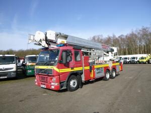 Volvo FM12 6x4 RHD Bronto Skylift F32HDT Angloco fire truck