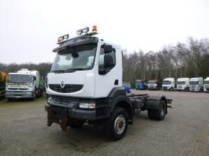 Renault Kerax 380 DXI 4x4 Euro 5 chassis + PTO