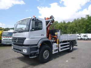 Mercedes Axor 1829 4x4 RHD + Atlas 85.2 A5L