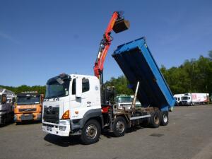 Hino FY1EUKA RHD + Palfinger E120L + grapple