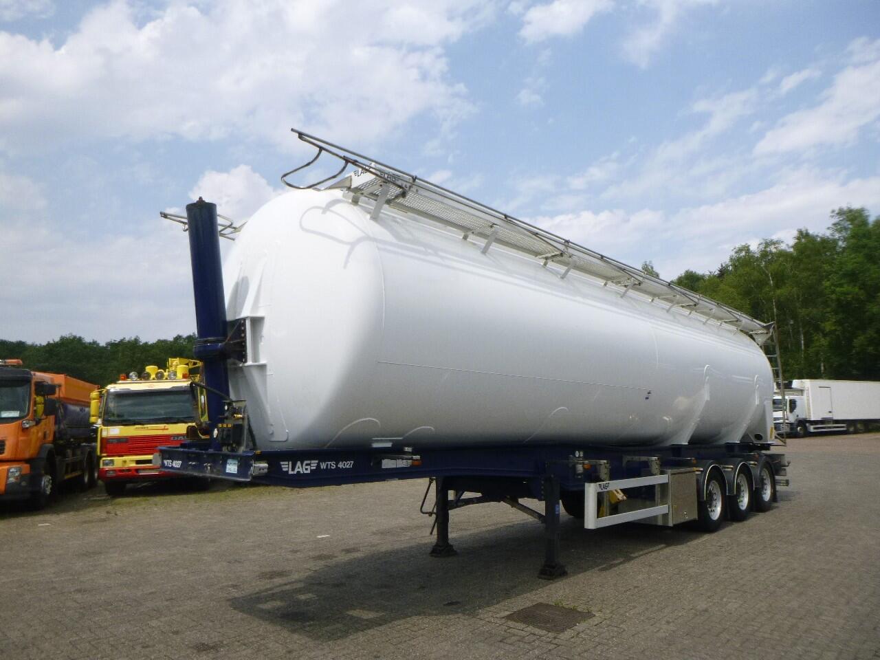 L.A.G. Powder tank alu 58 m3 (tipping) | Tankoplegger | Tankoplegger Poeder / bulk