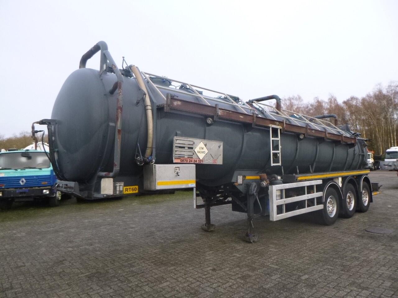 Whale Vacuum tank inox 30 m3 / 1 comp + pump | Tankoplegger | Tankoplegger Vacuum