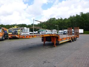 King 3-axle semi-lowbed trailer 44T + ramps