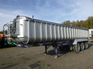 Fruehauf Tipper trailer alu 35 m3 + tarpaulin