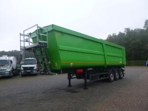 Schmitz Tipper trailer steel 58 m3 + tarpaulin