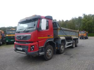 Volvo FM 410 8x4 RHD steel tipper 16.6 m3