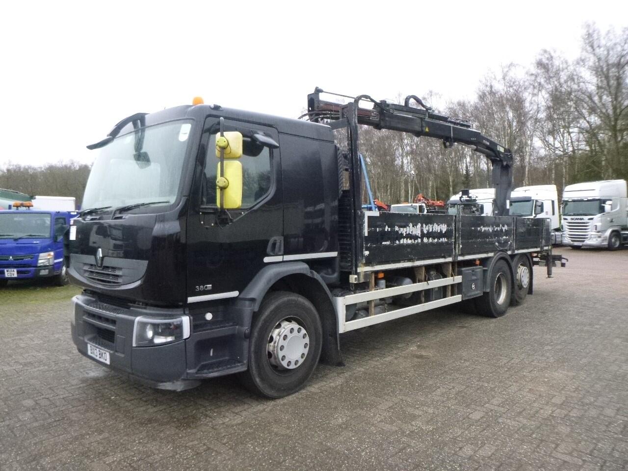 Renault Premium 380 DXI 6x2 RHD + Hiab 122 B2 Duo | Vrachtwagen | Kraanwagen