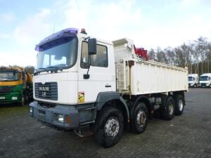 M.A.N. 41.414 8x4 tipper 20 m3