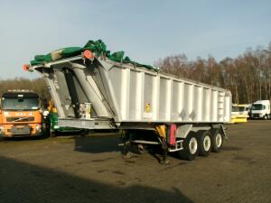 Benalu Tipper trailer alu 22 m3 + tarpaulin