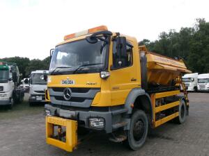 Mercedes Axor 1824 4x4 RHD salt spreader / gritter