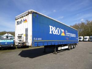 Krone Curtain side trailer SD