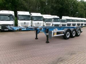 Asca 3-axle container trailer 20-30 ft + ADR