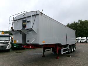 Wilcox Tipper trailer alu 55 m3 + tarpaulin