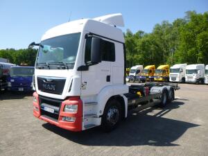 M.A.N. TGS 26.440 6X2 Euro 6 container chassis 20 ft