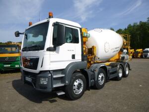 M.A.N. TGS 32.360 8X4 Euro 6 Imer concrete mixer 9 m3