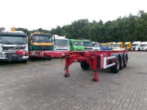 Asca 3-axle container trailer 20-30 ft