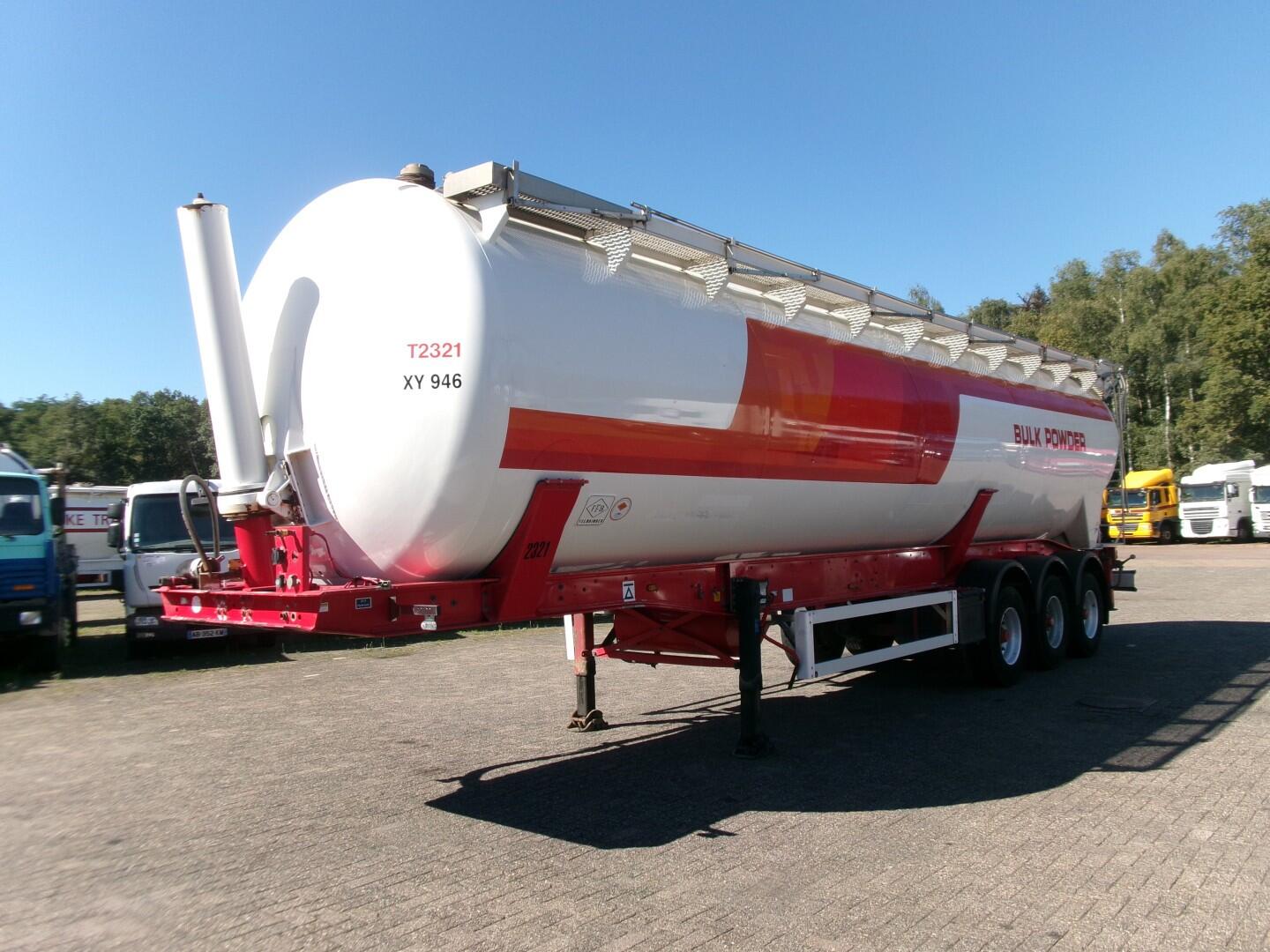 Feldbinder Powder tank alu (tipping) 60 m3 | Tankoplegger | Tankoplegger Poeder / bulk