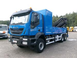 Iveco AD260T33 EEV 6X4 + Hiab 377 E5 Hipro Jib 70 X-4