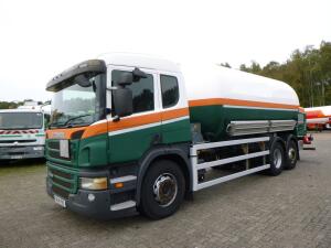 Scania P320 6X2 RHD Argon gas tank 16 m3