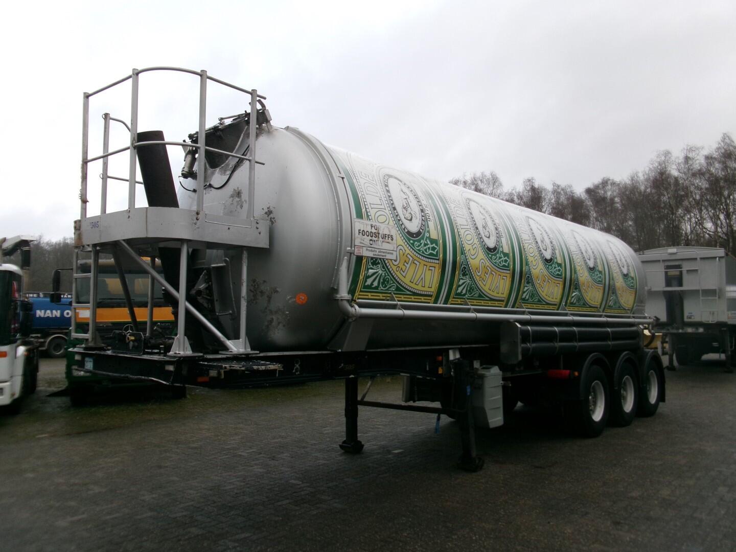 Feldbinder Powder tank alu 38 m3 (tipping) | Tankoplegger | Tankoplegger Poeder / bulk