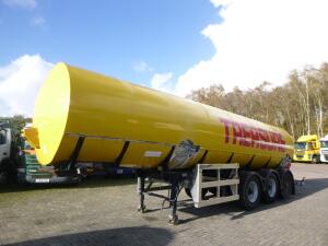 Crane Fruehauf Food (beer) tank inox 30 m3 / 2 comp