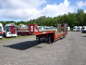 King 3-axle semi-lowbed trailer 60 t + ramps