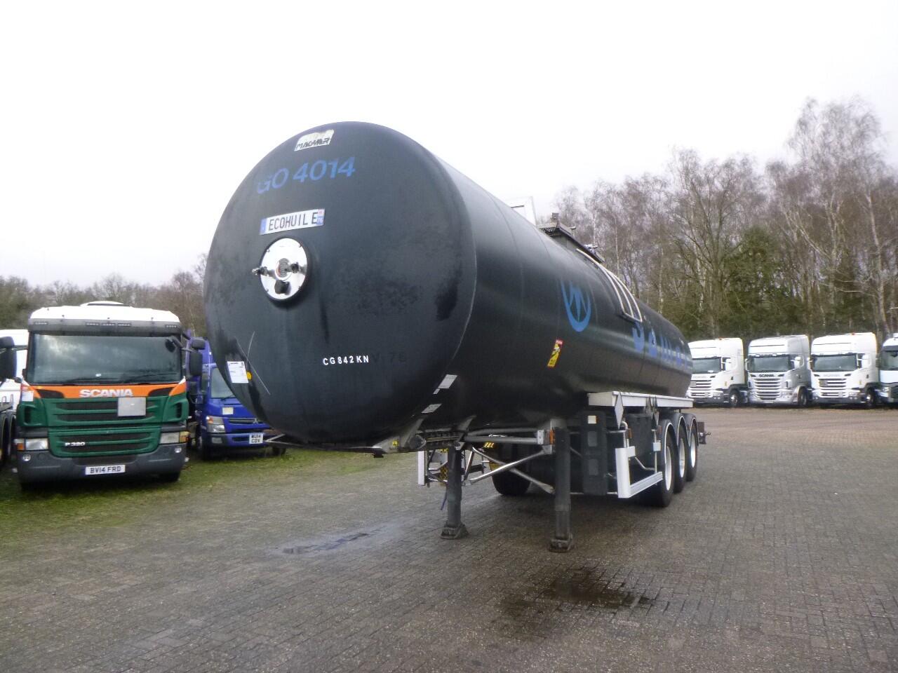 Magyar Bitumen tank inox 31.8 m3 / 1 comp / ADR 22/10/2024 | Tankoplegger | Tankoplegger Bitumen