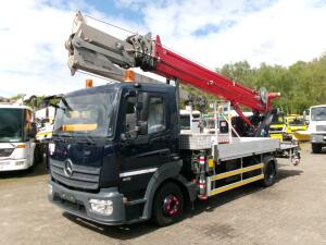 Mercedes Atego 816 4x2 Bocker AK 32/1500 SPS crane