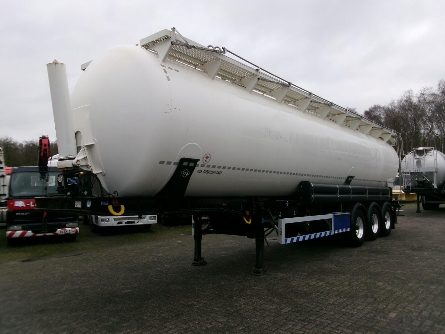 Feldbinder Powder tank alu 63 m3 (tipping) | Tankoplegger | Tankoplegger Poeder / bulk