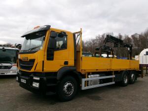 Iveco Stralis 310 6x2 Euro 6 + Atlas 105.2 crane