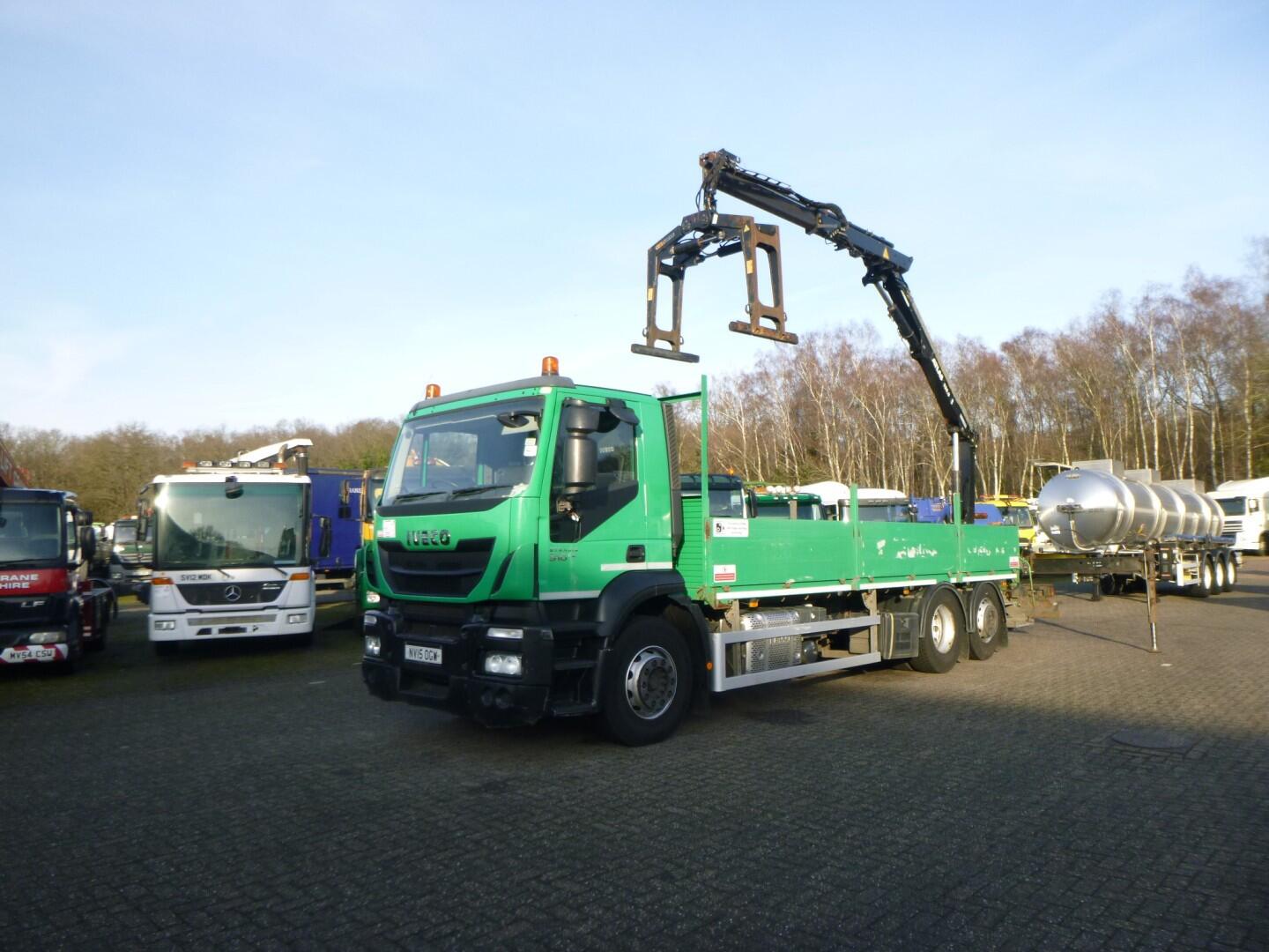 Iveco Stralis 310 6x2 Euro 6 RHD + Atlas 129.3 crane | Vrachtwagen | Kraanwagen