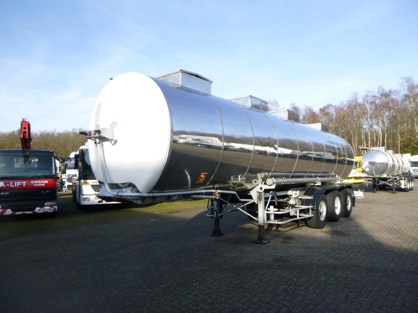 BSL Bitumen tank inox L4BH 30.8 m3 / 1 comp | Tankoplegger | Tankoplegger Bitumen