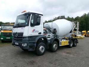 Mercedes Arocs 3236 8x4 RHD Schwing concrete mixer 8 m3