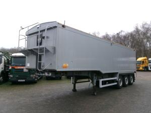 Wilcox Tipper trailer alu 52 m3 + tarpaulin