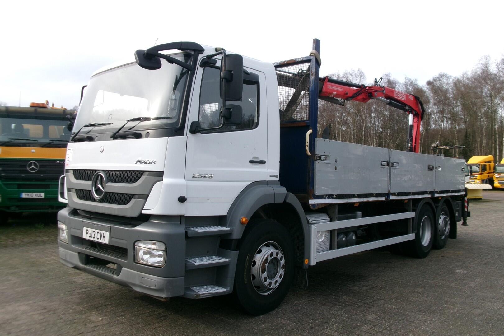 Mercedes Axor 2529 6x2 RHD + Fassi F110 crane | Vrachtwagen | Kraanwagen