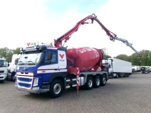 Volvo FM 420 8X4 Cifa MK25H concrete pump 25 m / mixer 7 m3