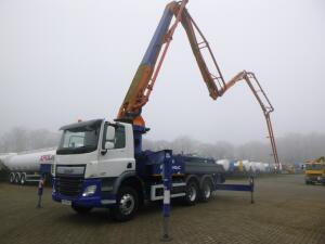 D.A.F. CF 370 6X4 RHD Sermac 5Z36 concrete pump 36 m