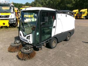 Johnston C202 compact street sweeper