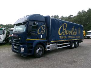 Iveco Stralis 310 6x2 Euro 6 RHD curtain sider