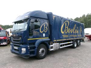 Iveco Stralis 310 6x2 Euro 6 RHD curtain sider