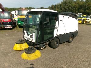 Johnston C202 compact street sweeper