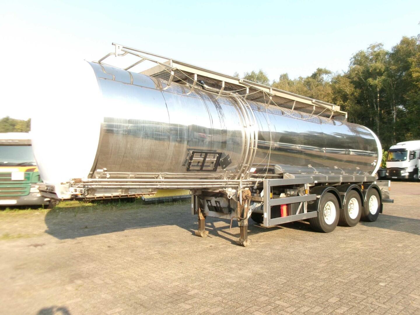 Crossland Bitumen tank inox 31 m3 / 1 comp | Tankoplegger | Tankoplegger Bitumen