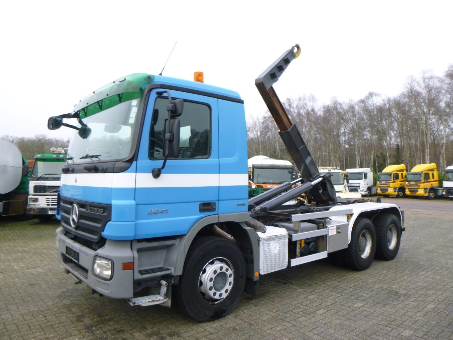 Mercedes Actros 2641 6x4 ANG Systems container hook + tractor sattle | Vrachtwagen | Containertransport