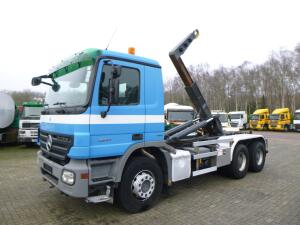 Mercedes Actros 2641 6x4 ANG Systems container hook + tractor sattle